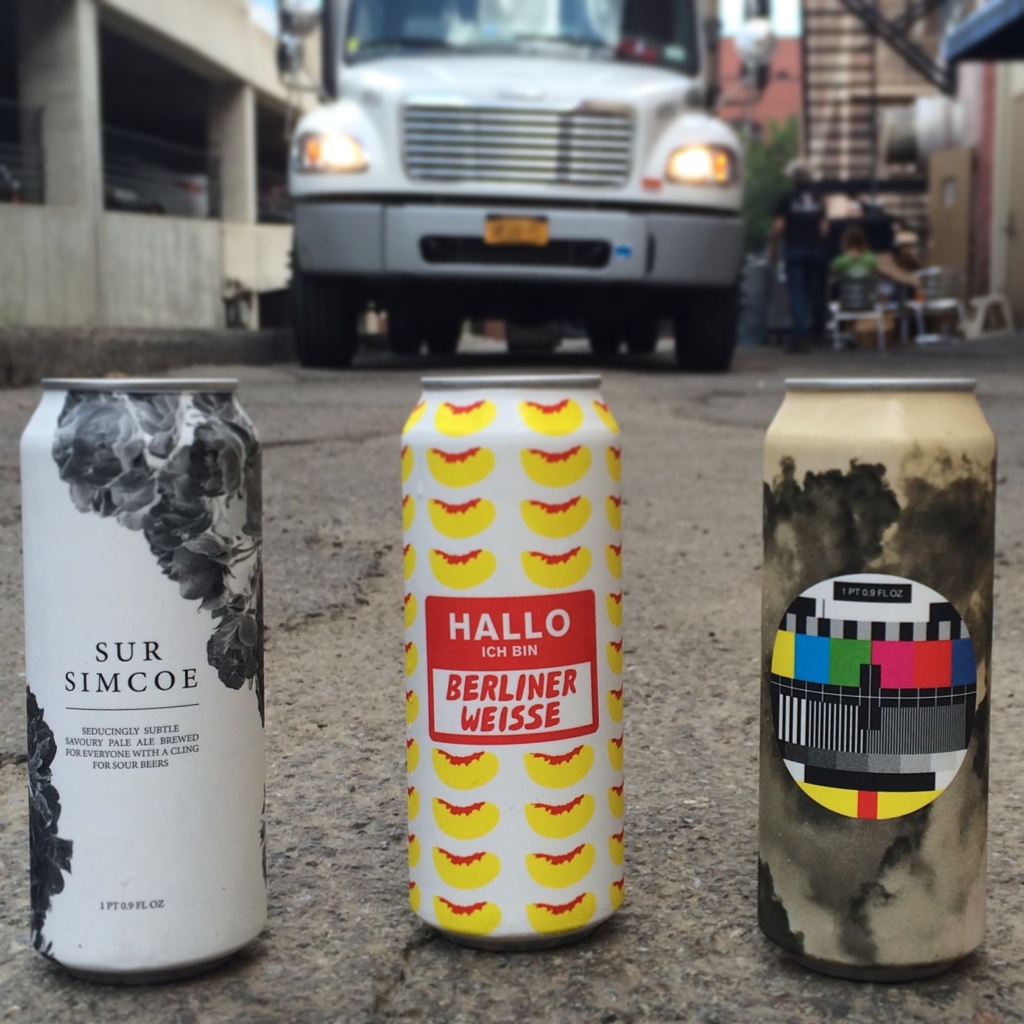 Beer served at Hand + Foot in Corning